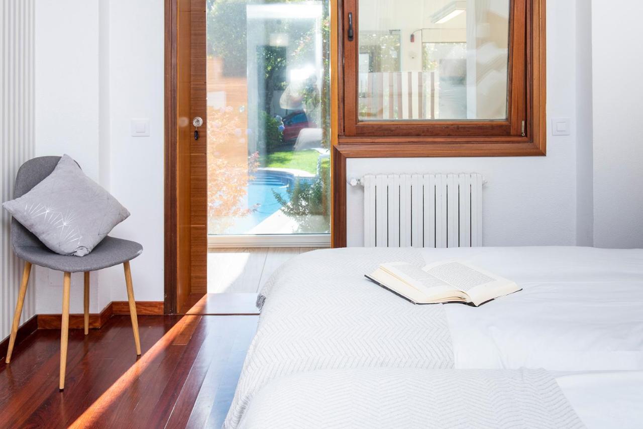Villa Casa El Castanal Con Piscina Privada Vigo Esterno foto