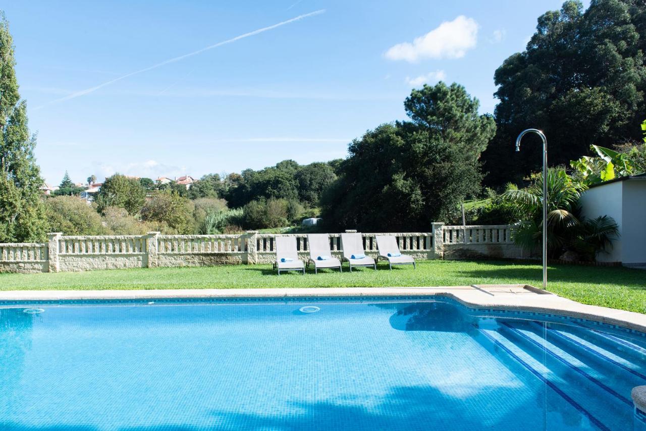 Villa Casa El Castanal Con Piscina Privada Vigo Esterno foto